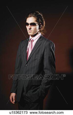 Stock Image - Portrait of a businessman. Fotosearch