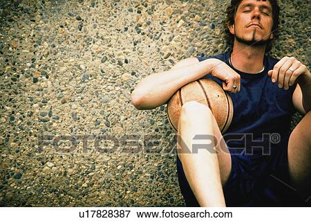 Stock Photo - Portrait of an athlete. Fotosearch