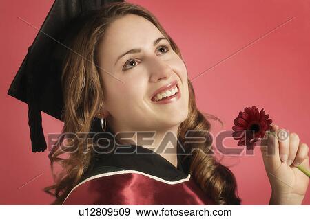 Portrait of graduate View Large Photo Image Stock Photo - Portrait of graduate. Fotosearch