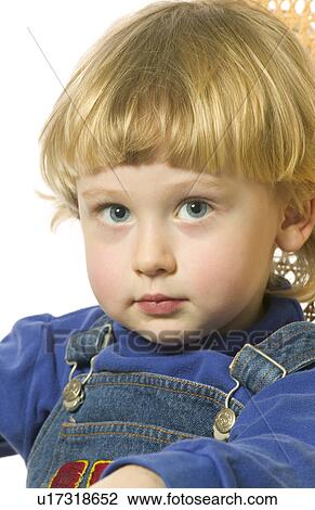 Portrait of little blond boy View Large Photo Image Stock Image - Portrait of little blond boy. Fotosearch