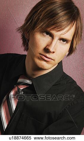 Stock Photography - Portrait of man. Fotosearch