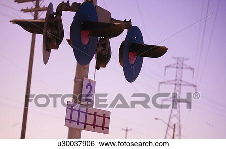 Railroad indicator View Large Photo Image Stock Photograph - Railroad indicator. Fotosearch
