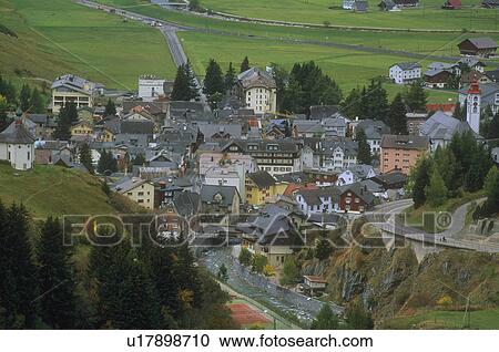 Stock Image - Rural community. Fotosearch