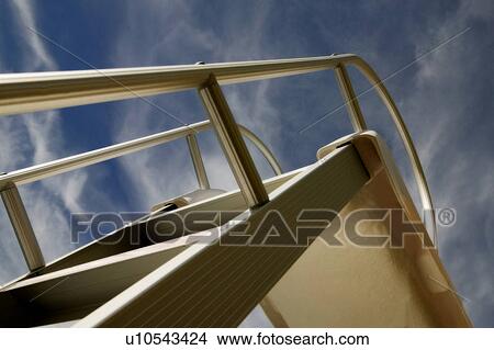 Picture - Swimming Pool ladder. Fotosearch