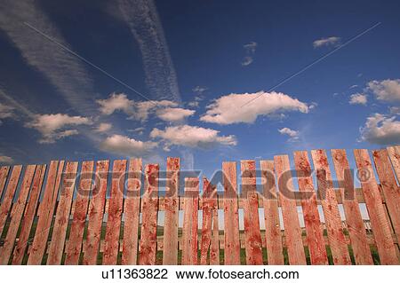 Vapor trails over some fencing Southern Alberta Canada View Large Photo Image Stock Image - Vapor trails over some fencing Southern Alberta Canada. Fotosearch