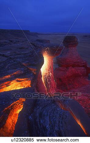 Stock Photography - Volcanic activity. Fotosearch