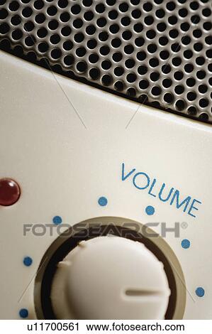 Volume control dial View Large Photo Image Stock Image - Volume control dial. Fotosearch