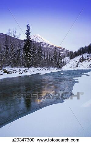 A river in the winter View Large Photo Image Stock Image - A river in the winter. Fotosearch