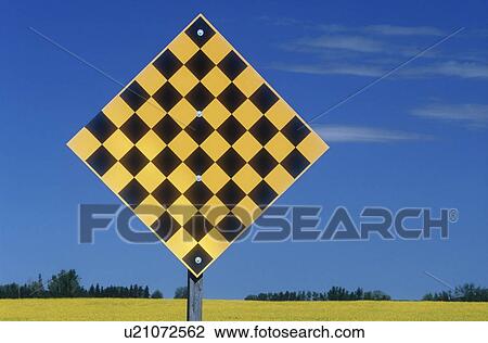 Stock Image - A sign. Fotosearch