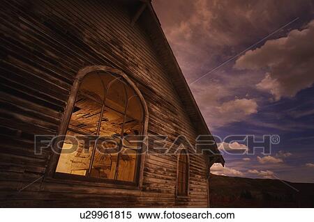 Stock Photography - An empty rural farm building. Fotosearch