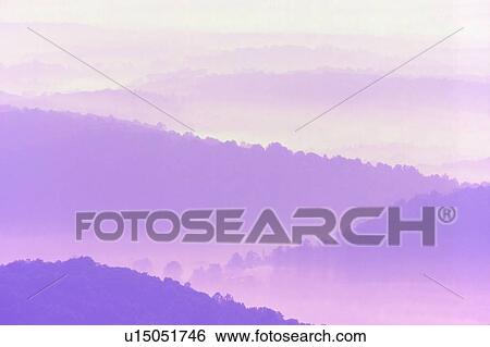 Stock Photograph - Blue Ridge Mountains. Fotosearch