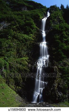 Stock Image - Bridal Veil Falls. Fotosearch