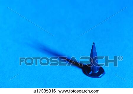 Stock Photograph - Closeup of a nail. Fotosearch