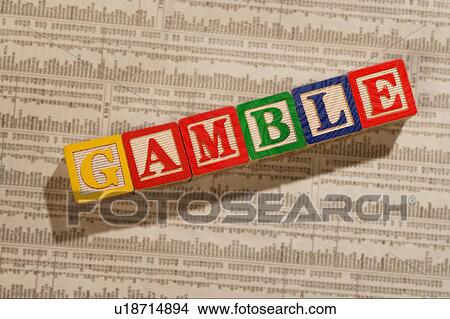 Picture - Gambling on the stock market. Fotosearch