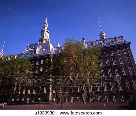 Stock Image - Laval University, Quebec City. Fotosearch