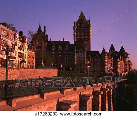 Le Chateau Frontenac View Large Photo Image Stock Image - Le Chateau Frontenac. Fotosearch
