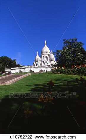 Stock Image - Sacre Coeur Church. Fotosearch