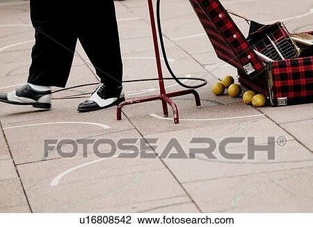 The feet of a street performer View Large Photo Image Stock Image - The feet of a street performer. Fotosearch