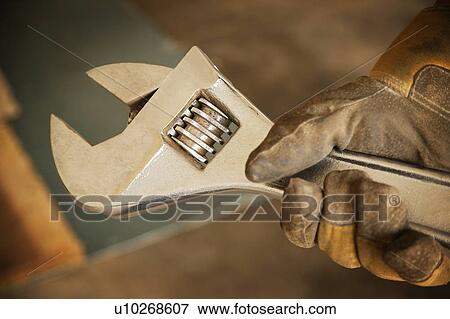 A crescent wrench View Large Photo Image Stock Photo - A crescent wrench. Fotosearch