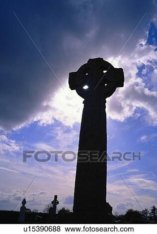 An ancient 11th century Celtic cross, Drumcliffe Church View Large Photo Image Stock Photo - An ancient 11th century Celtic cross, Drumcliffe Church. Fotosearch