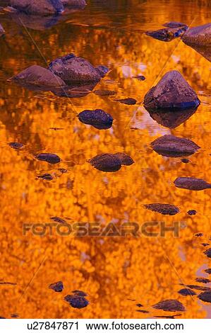 Stock Image - Autumn Reflections. Fotosearch