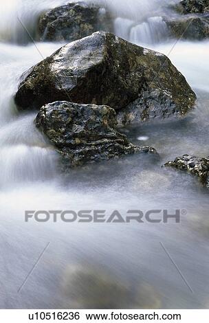 Stock Photograph - Close up of white water. Fotosearch