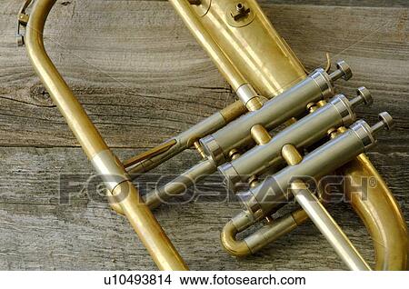 Closeup of a trumpet View Large Photo Image Picture - Closeup of a trumpet. Fotosearch
