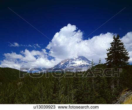 Clouds hover over Mount Hood View Large Photo Image Stock Image - Clouds hover over Mount Hood. Fotosearch