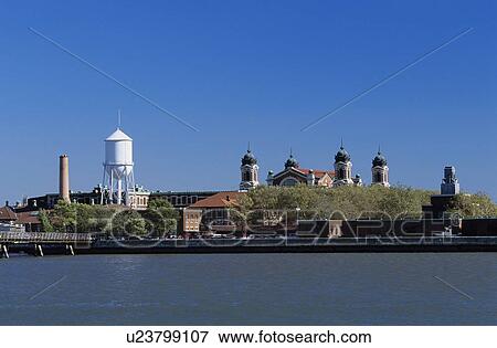 Stock Photo - Ellis Island National Monument. Fotosearch