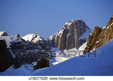 Stock Photo - Explorer's Peak, Denali National Park. Fotosearch