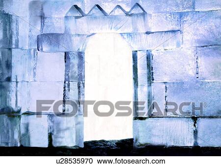 Ice sculpture View Large Photo Image Stock Image - Ice sculpture. Fotosearch