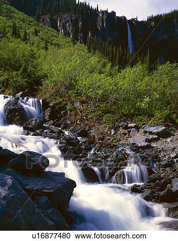 Ingram Creek and Bridal Veil Falls, San Juan Mountains View Large Photo Image Stock Image - Ingram Creek and Bridal Veil Falls, San Juan Mountains. Fotosearch