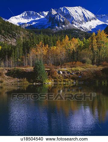Mountain reflection in pond, Castle Creek Valley View Large Photo Image Stock Image - Mountain reflection in pond, Castle Creek Valley. Fotosearch