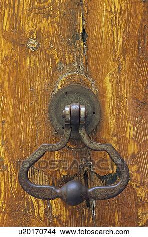 Old Door Knocker View Large Photo Image Picture - Old Door Knocker. Fotosearch