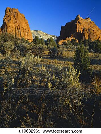 Red sandstone formations, Kodachrome Basin State Park View Large Photo Image Stock Photography - Red sandstone formations, Kodachrome Basin State Park. Fotosearch