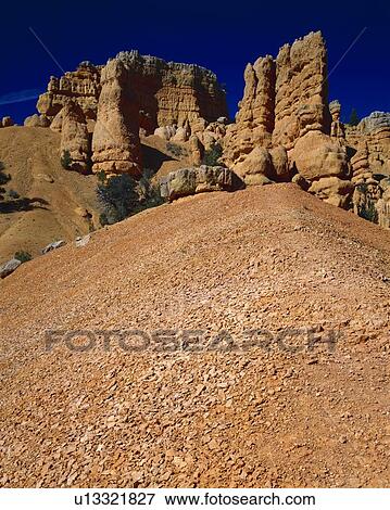 Redrock hoodoo formations, Red Canyon area, Bryce Canyon National Park View Large Photo Image Stock Photo - Redrock hoodoo formations, Red Canyon area, Bryce Canyon National Park. Fotosearch
