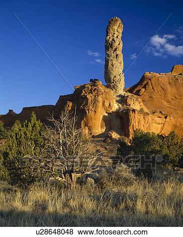 Sandstone spire, Kodachrome Basin State Park View Large Photo Image Stock Photo - Sandstone spire, Kodachrome Basin State Park. Fotosearch