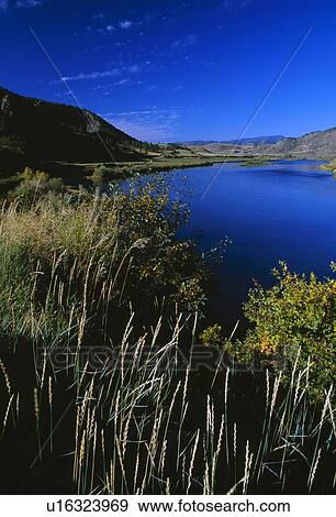 Stock Photo - Scenic Missouri River. Fotosearch