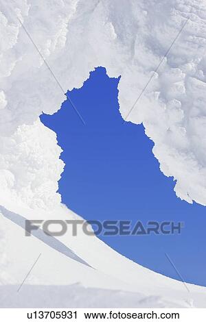 Stock Image - Snow ghost. Fotosearch