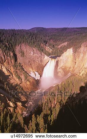 Waterfall View Large Photo Image Stock Photography - Waterfall. Fotosearch