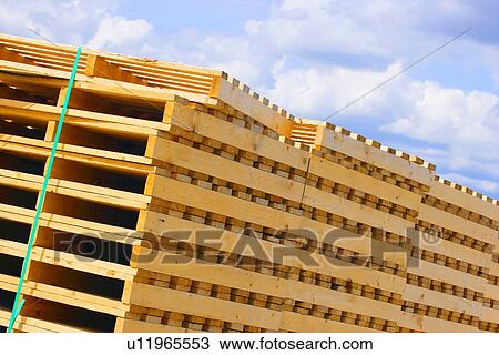Stock Image - Wooden mats. Fotosearch