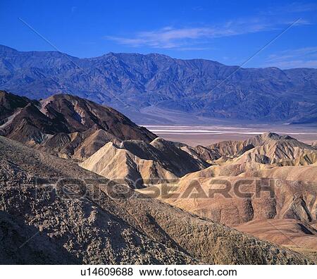 Stock Photo - Zabriskie Point, Death Valley National Park. Fotosearch