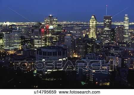 A city at night View Large Photo Image Stock Photo - A city at night. Fotosearch