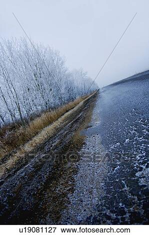 A cold and lonely road View Large Photo Image Stock Photo - A cold and lonely road. Fotosearch
