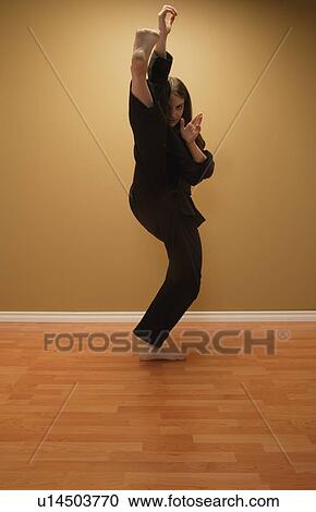 Stock Image - A kick. Fotosearch