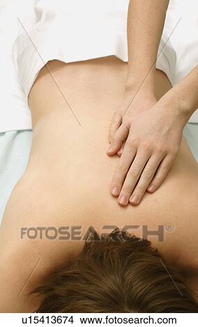 Picture - A massage. Fotosearch