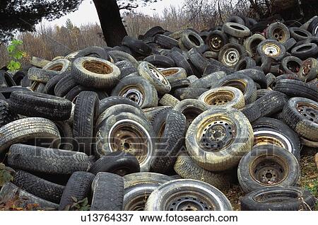 A pile of tires View Large Photo Image Stock Photo - A pile of tires. Fotosearch
