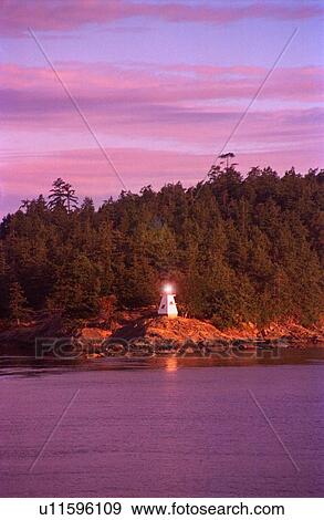 Stock Photo - A scenic lighthouse. Fotosearch