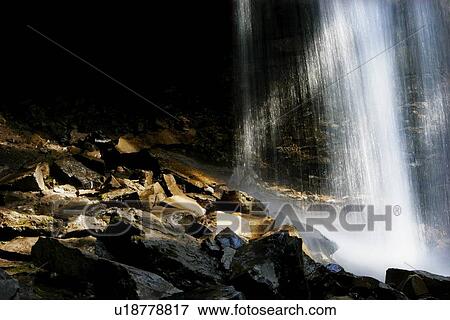 A waterfall View Large Photo Image Stock Photo - A waterfall. Fotosearch