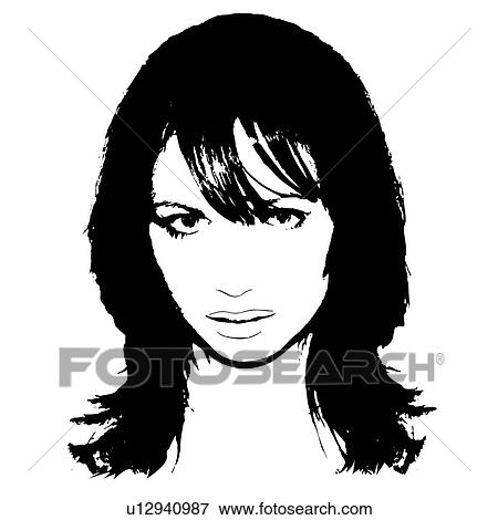 A woman's face View Large Photo Image Stock Photo - A woman's face. Fotosearch